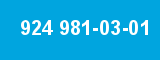 924 981-03-01
